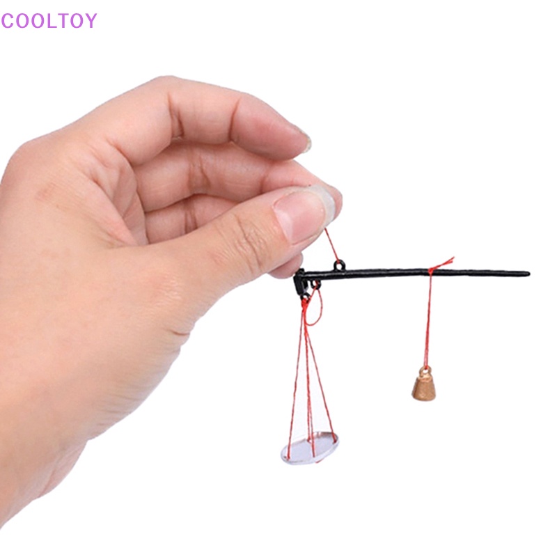 Cooltoy Mô Hình Nền Tảng Cân Bằng Bằng Thép Tỉ Lệ 1: 12 Trang Trí Nhà Búp Bê