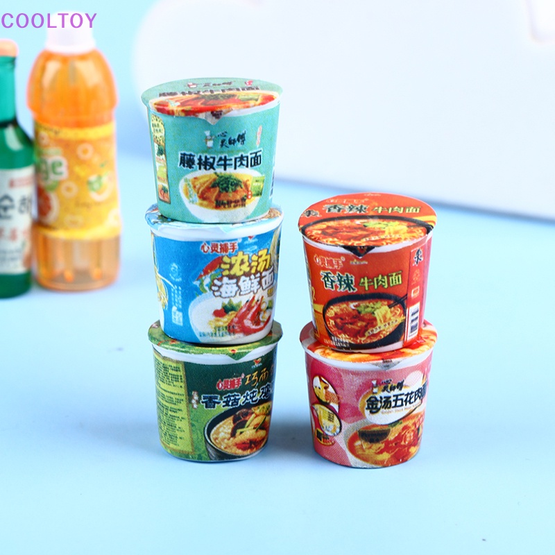 Set 6 Đồ Chơi Nhà Bếp Mini Tỉ Lệ 1: 12