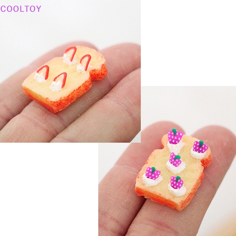 Cooltoy Đồ Chơi Mô Hình Bánh Mì Trái Cây Trang Trí Nhà Búp Bê DIY