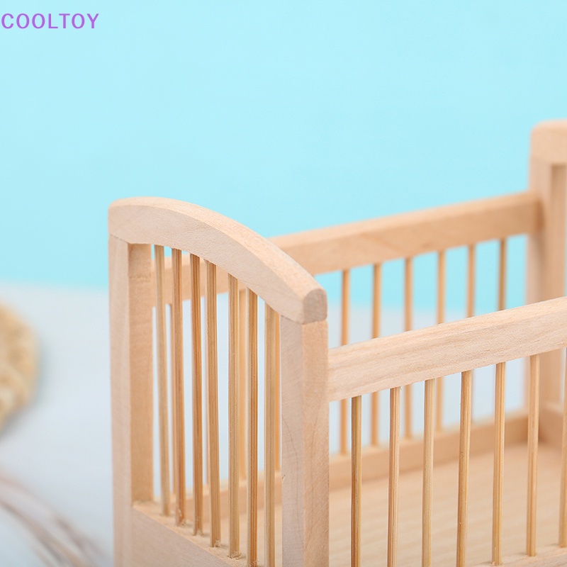 1 Mô Hình Nôi Em Bé Trang Trí Nhà Búp Bê Tỉ Lệ 1: 12