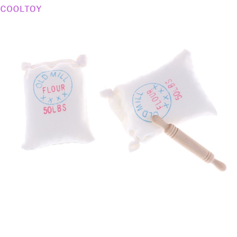 Cooltoy Bột Và Túi Bột Lăn Đồ Chơi DIY Cho Nhà Búp Bê 1: 12