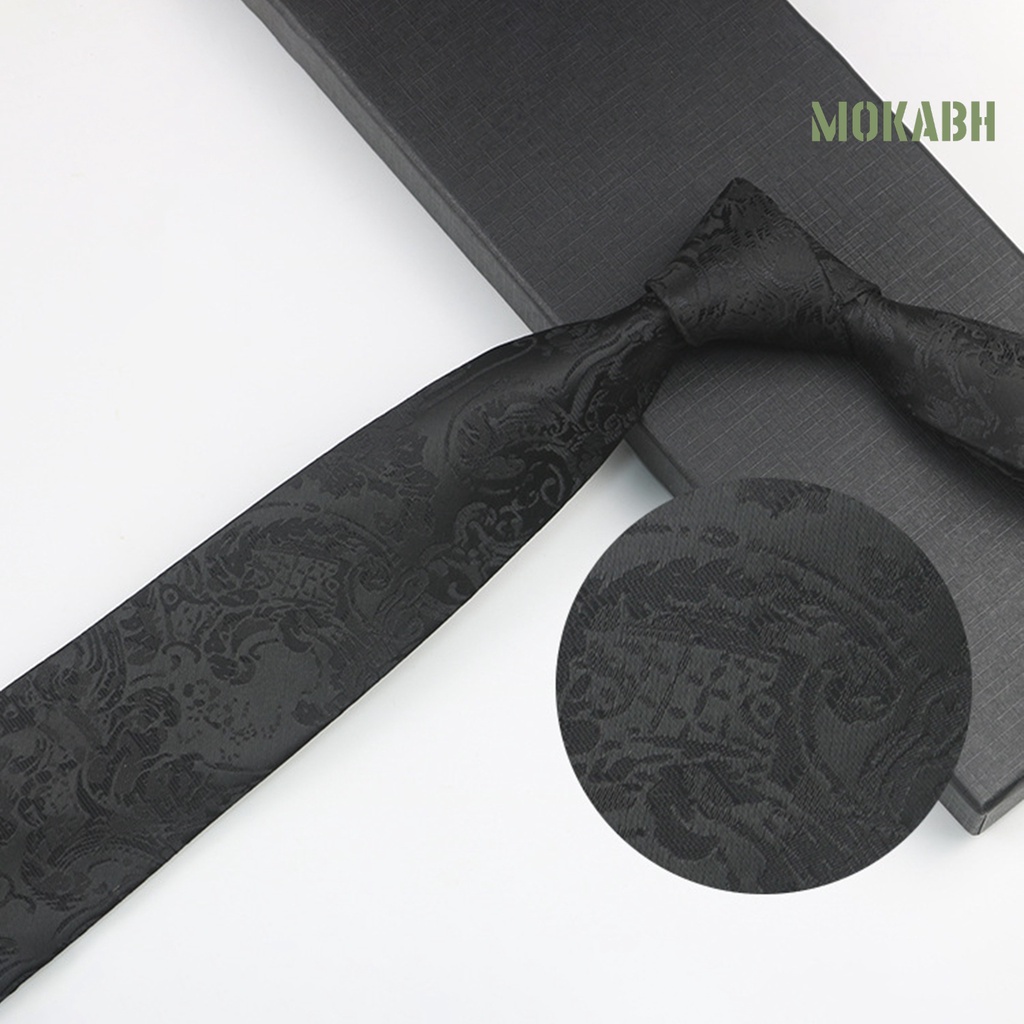 Cà Vạt [Mokabh] Điều Chỉnh Được Chống Dầu Chống Bụi Bẩn Chống Nhăn Trang Trọng Cho Văn Phòng Tiệc Lễ Hội