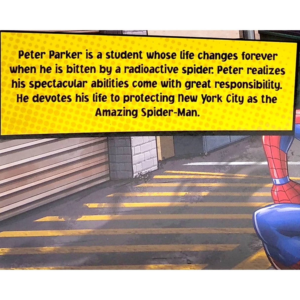 Marvel Spider-Man Tattle Tales