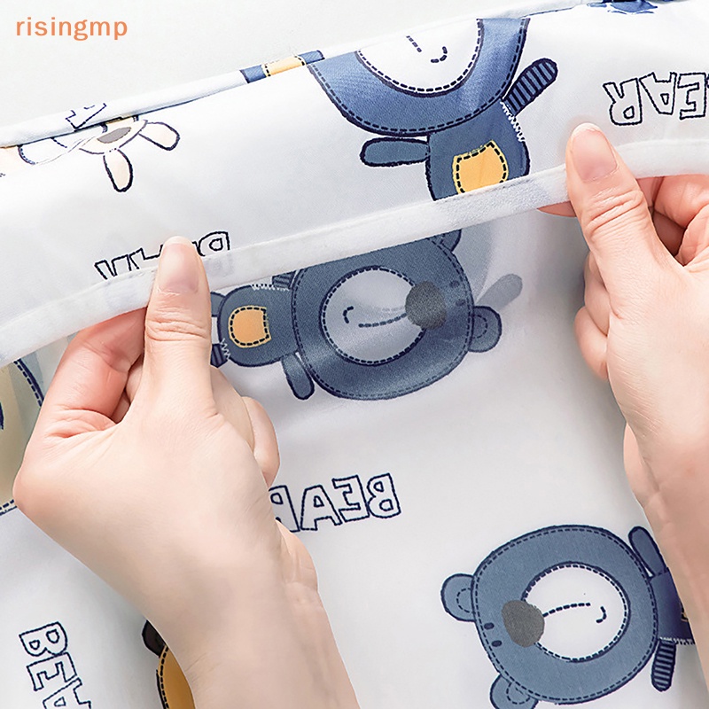 Yếm Ăn Chống Thấm Nước Che Phủ Toàn Diện Dành Cho Bé Trai Gái 6-36 Tháng Tuổi