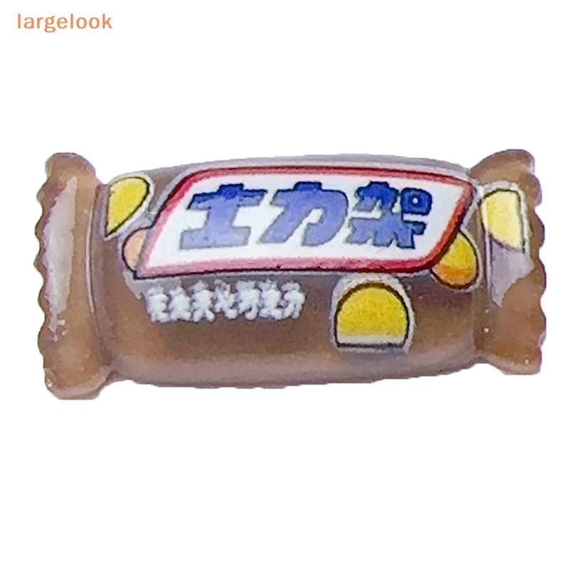 [Biglook] Set 5 Kẹp Tóc Trang Trí Điện Thoại / Giày Bằng Gel Resin Mini Màu Kẹo Phát Quang DIY