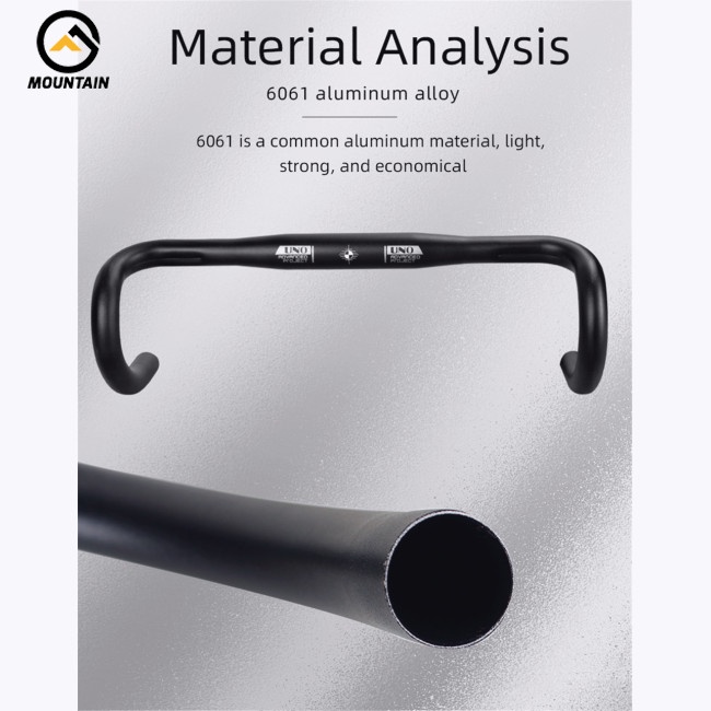 Ghi Đông Xe Đạp Leo Núi Bằng Hợp Kim Nhôm Siêu Nhẹ 31.8mm 380 / 400 / 420