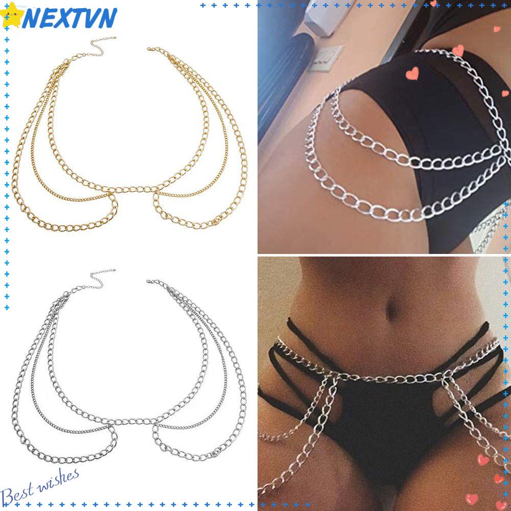 Thắt Lưng Dây Xích Kim Loại Sang Trọng Thời Trang