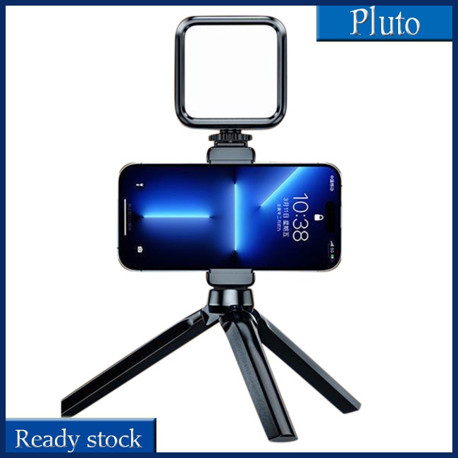 Mới Đèn Chụp Ảnh Rgb Mini Cầm Tay Kèm Kẹp Tripod Tiện Dụng