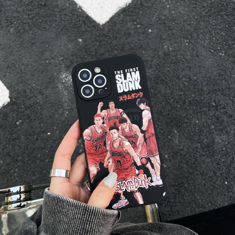 Ốp Điện Thoại Silicone Mềm Dạng Nhám Chống Sốc Họa Tiết Hoạt Hình Cho iPhone 14 13 12 11 Pro Max 14 Plus