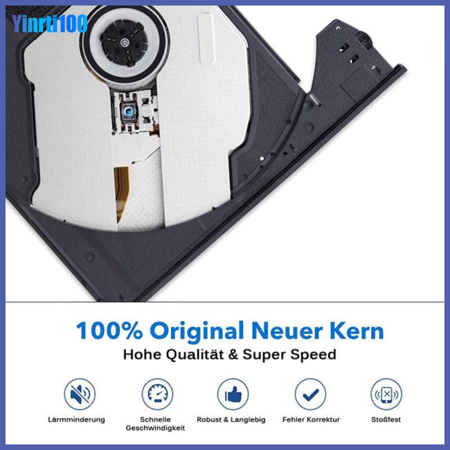 Ổ Đĩa Ngoài Giao Diện Kép Type-c 3.0U Usb Cho Đầu Đọc Đĩa Cd / dvd / vcd