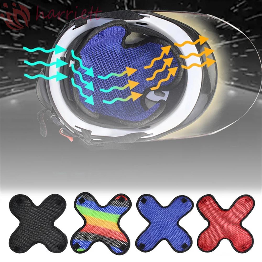 Lưới Đệm Khí Hình Chữ X Thông Dụng Bọc Mũ Bảo Hiểm Xe Máy