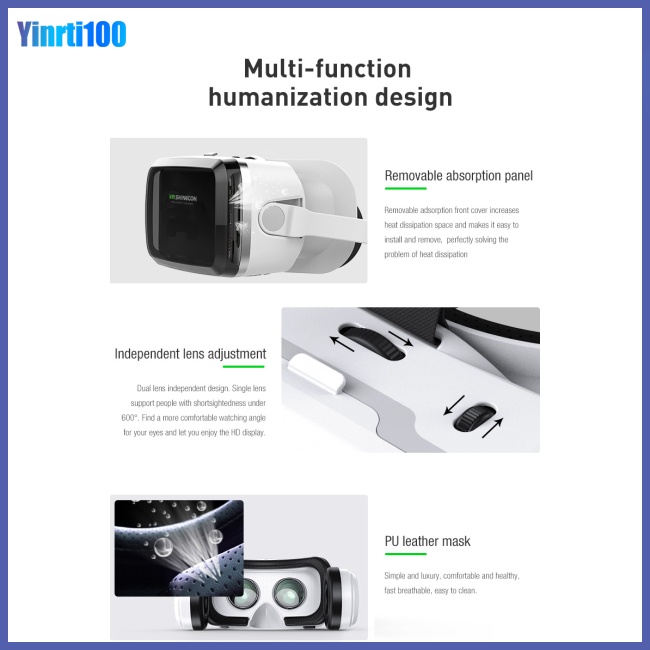 Kính Thực Tế Ảo Đa Chức Năng Yinrti Vr