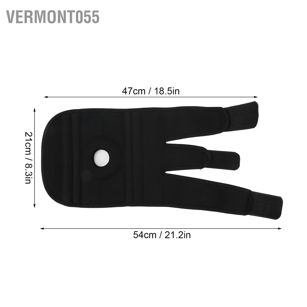 Vermont055 Miếng đệm đầu gối dành cho nữ Giảm áp lực chuyên nghiệp thể thao linh hoạt để chạy bóng rổ