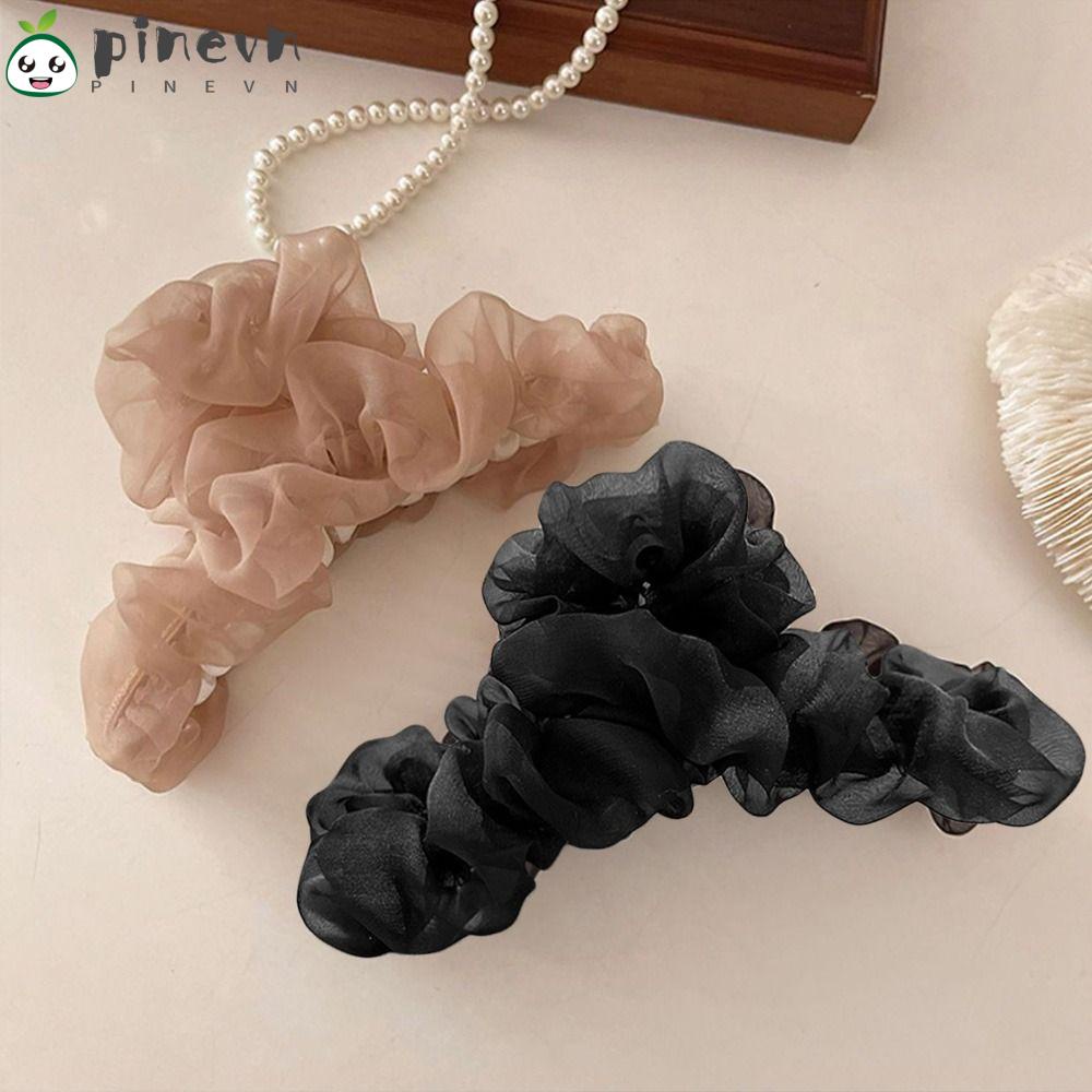 Kẹp Tóc Lưới Đính Hạt Thời Trang Cho Nữ