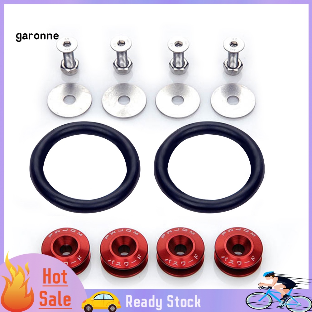 FENDER Bộ Chốt JDM Tháo Lắp Nhanh Siêu Bền Tiện Dụng Cho Cản Xe Hơi