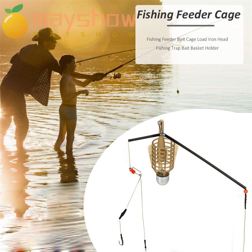 Lồng Giữ Mồi Câu Cá Chuyên Nghiệp Kèm Dây Móc Giá Đỡ
