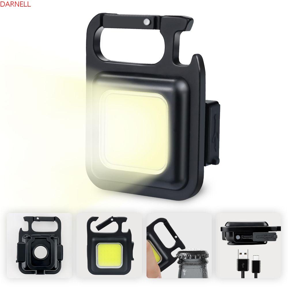 Móc Khóa Đèn LED Công Suất Cao Sạc USB Tiện Dụng