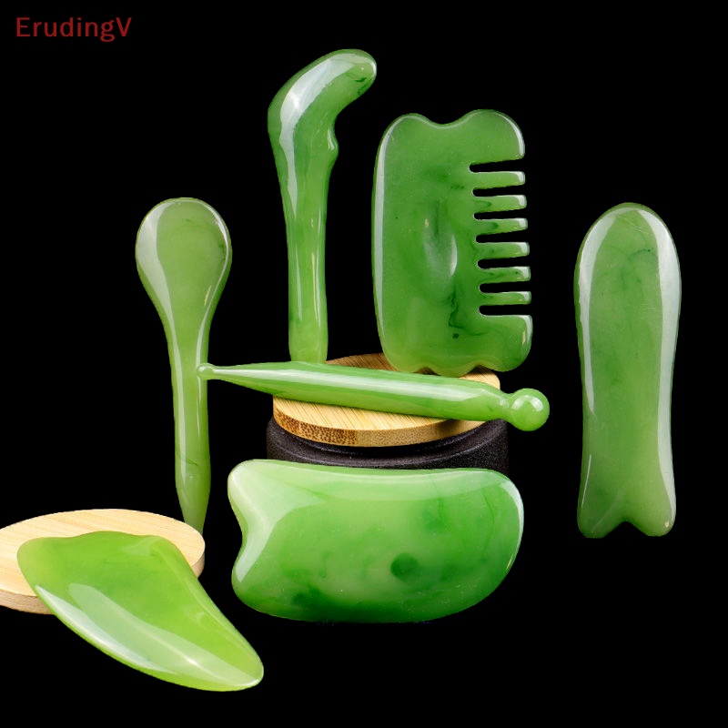 Lược Gua Sha Mát Xa Làm Đẹp Cơ Thể Bằng Nhựa Resin