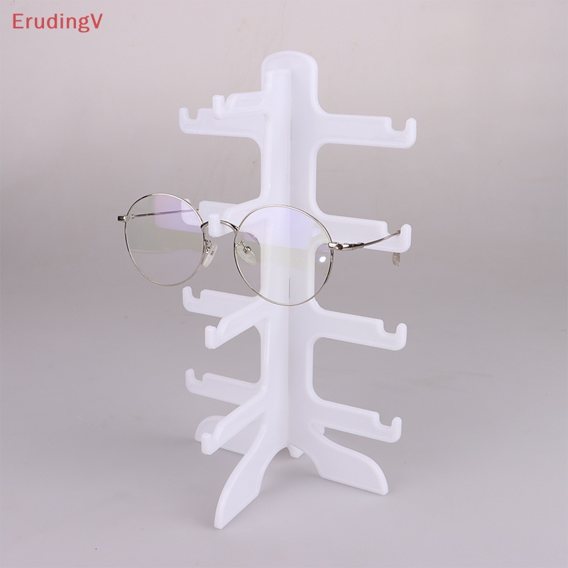 [ErudingV] Giá Đỡ Trưng Bày Mắt Kính 4 Tầng Bằng Nhựa Trong Suốt Sáng Tạo Và Thiết Thực [Mới]