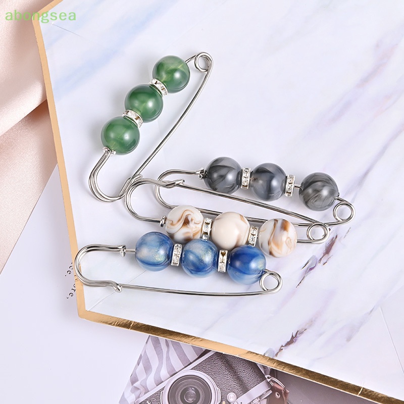 Ghim Cài Thắt Lưng Đính Ngọc Trai Nhân Tạo Dễ Thương Chống Chảy Xệ Cho Nữ