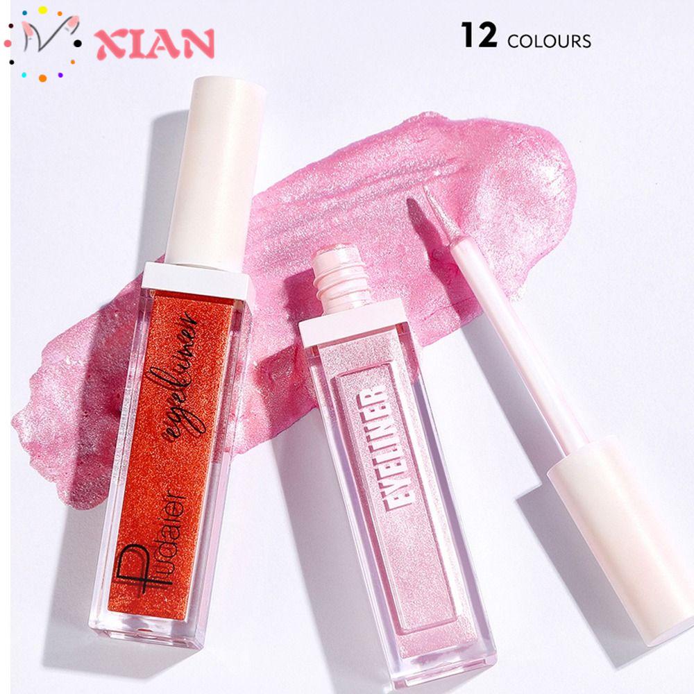 Set 2 Bút Kẻ Mắt Dạng Lỏng Chống Thấm Nước Lâu Trôi Trang Điểm Tự Nhiên