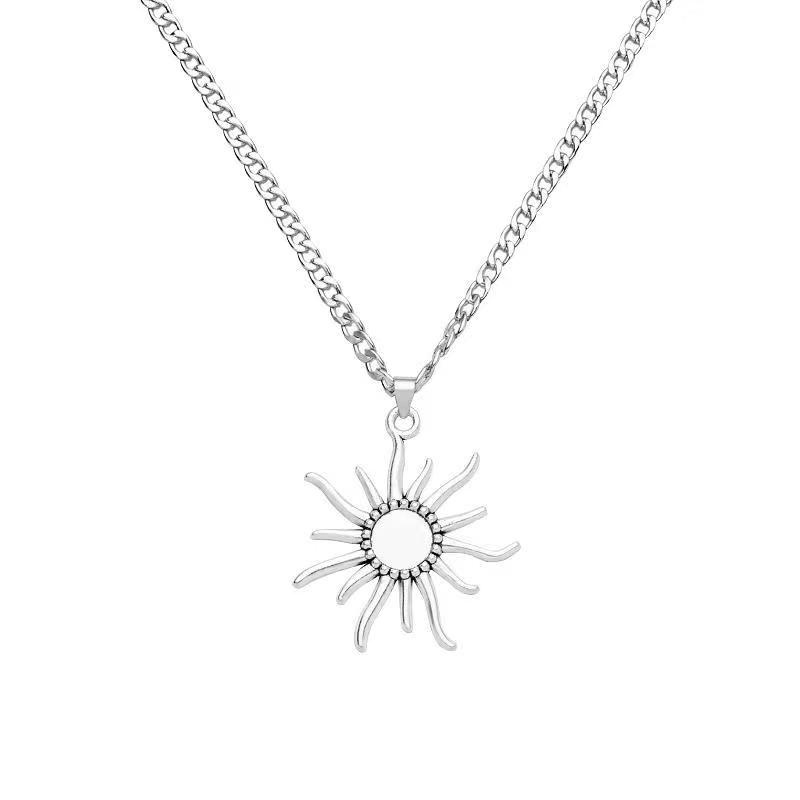 Vòng cổ Hình Mặt Trời Phong Cách Hip Hop Thời Trang Cho Nam Và Nữ