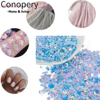 Conopery CONOPERY Set 1200 miếng vảy kim tuyến  trang trí móng tay