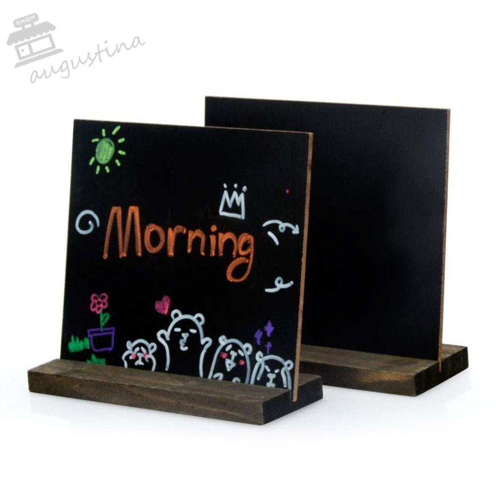 Giá Đỡ Trưng Bày Bảng Ghi Chú Bằng Gỗ Kiểu Vintage