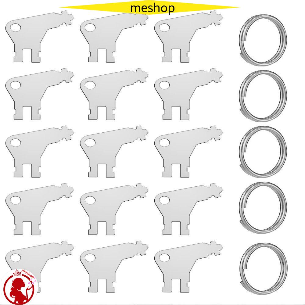 Set 15 Chìa Khóa Thay Thế Bằng Kim Loại Dùng Để Đựng Khăn Giấy #50504 Tương Thích Cho Georgia Pacific