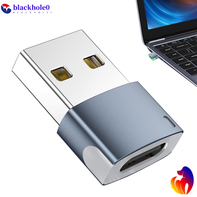 Đầu Chuyển Đổi Usb 2.0 Sang Type-C Có Đèn Led 480mbps Chất Lượng Cao