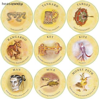 Heasonndu Lá Trà May Mắn Thẻ Oracle Lời Tiên Tri Bói Toán Sàn Tiệc Gia Đình Board Game Fortune Telling Game VN