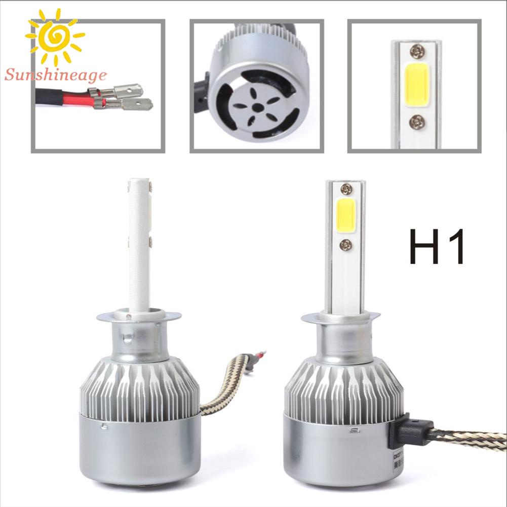 Đèn Pha Led H1 H11 H7 IP67-40 Chuyên Dụng Cho Xe Hơi°C~80°C Pc + PMMA + ABS 1.6A-1.2A Trắng 2 Chiếc