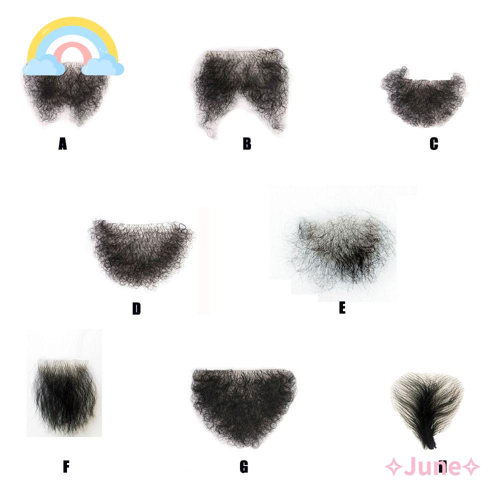 JUNE Miếng Dán Giả Tóc Vô Hình Tự Nhiên Cho Nữ