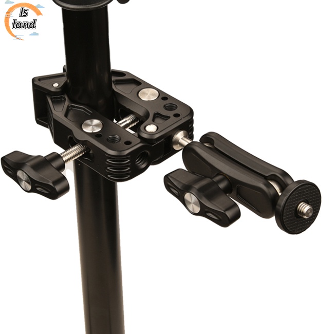 Kẹp Gắn Máy Ảnh Có Thể Xoay 360 Độ Với Lỗ 1 / 4 3 / 8 &quot;Cho Màn Hình Đèn Led / Micro / Camera Slr