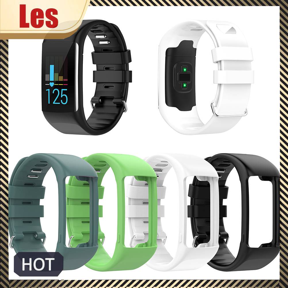 Dây Đeo Thay Thế Chất Liệu Silicon Màu Trơn Cho POLAR A360 A370