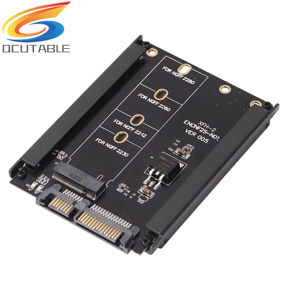 M.2 M2. M.2 M2.Bộ ChuyểN ĐổI NGFF Sang SATA3 22PIN SSD SATA Cho MáY TíNh