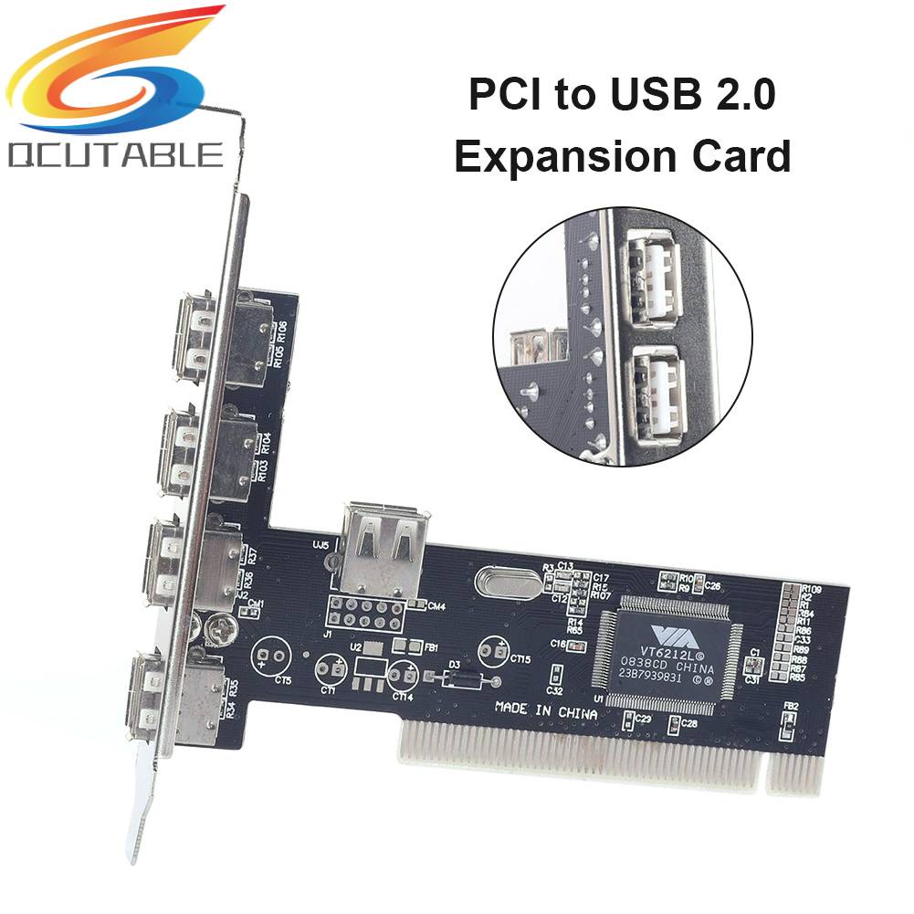 Thẻ Mở Rộng 4 Cổng USB 2.0 PCI 480Mb / s PCI