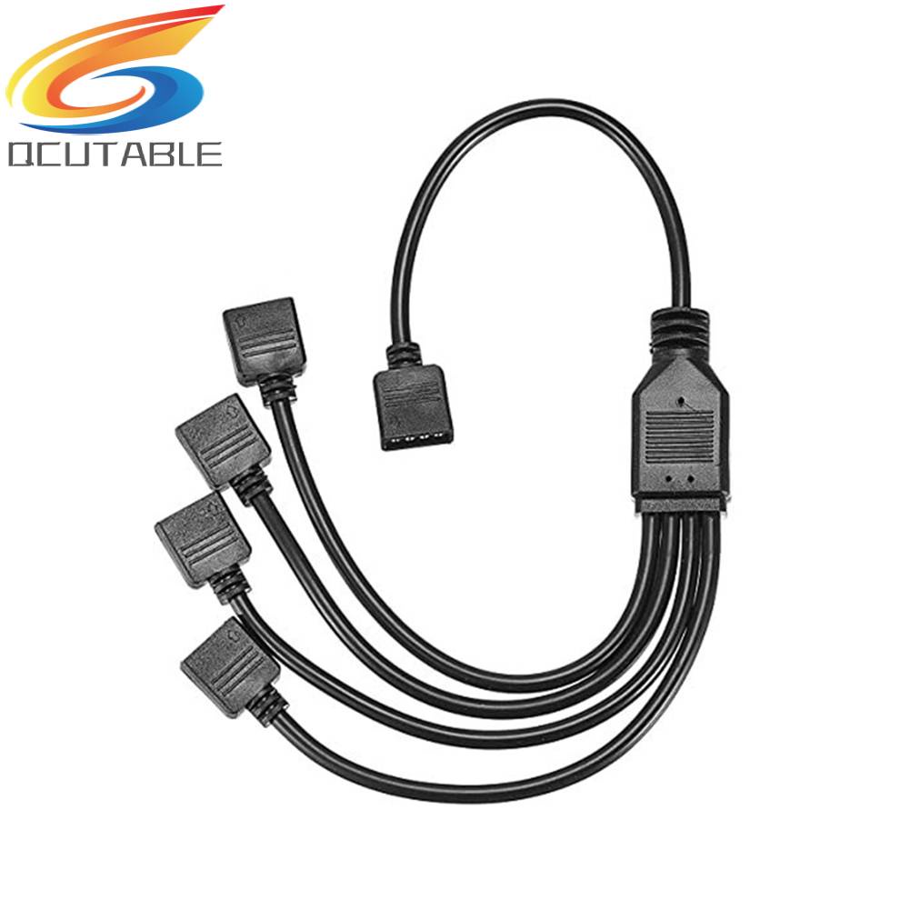 Dây Cáp Nối Dài 1 Đến 4 4 Pin Cho Bo Mạch Chủ ASUS / MSI Dài 30cm