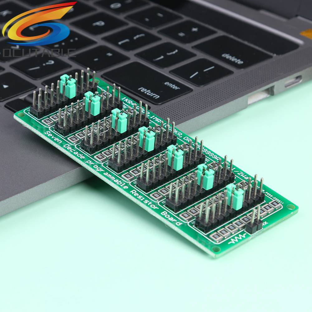 Bảng Mạch Điện Trở 7 Decade 1R-9999999Mô Đun Lập Trình R / 1R SMD Chuyên Dụng