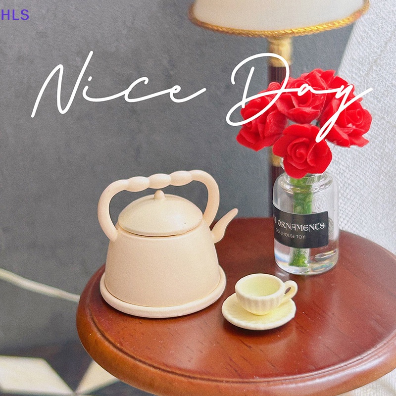 1 Ấm Trà Mini Tỉ Lệ 1: 12 Cho Nhà Búp Bê