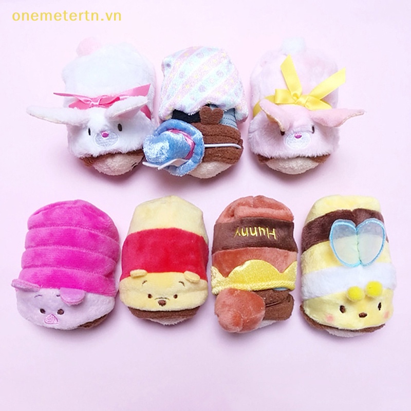 Onemetertn Tsum Quần Áo Thú Nhồi Bông Hoạt Hình Thỏ Gấu Pooh Đáng Yêu