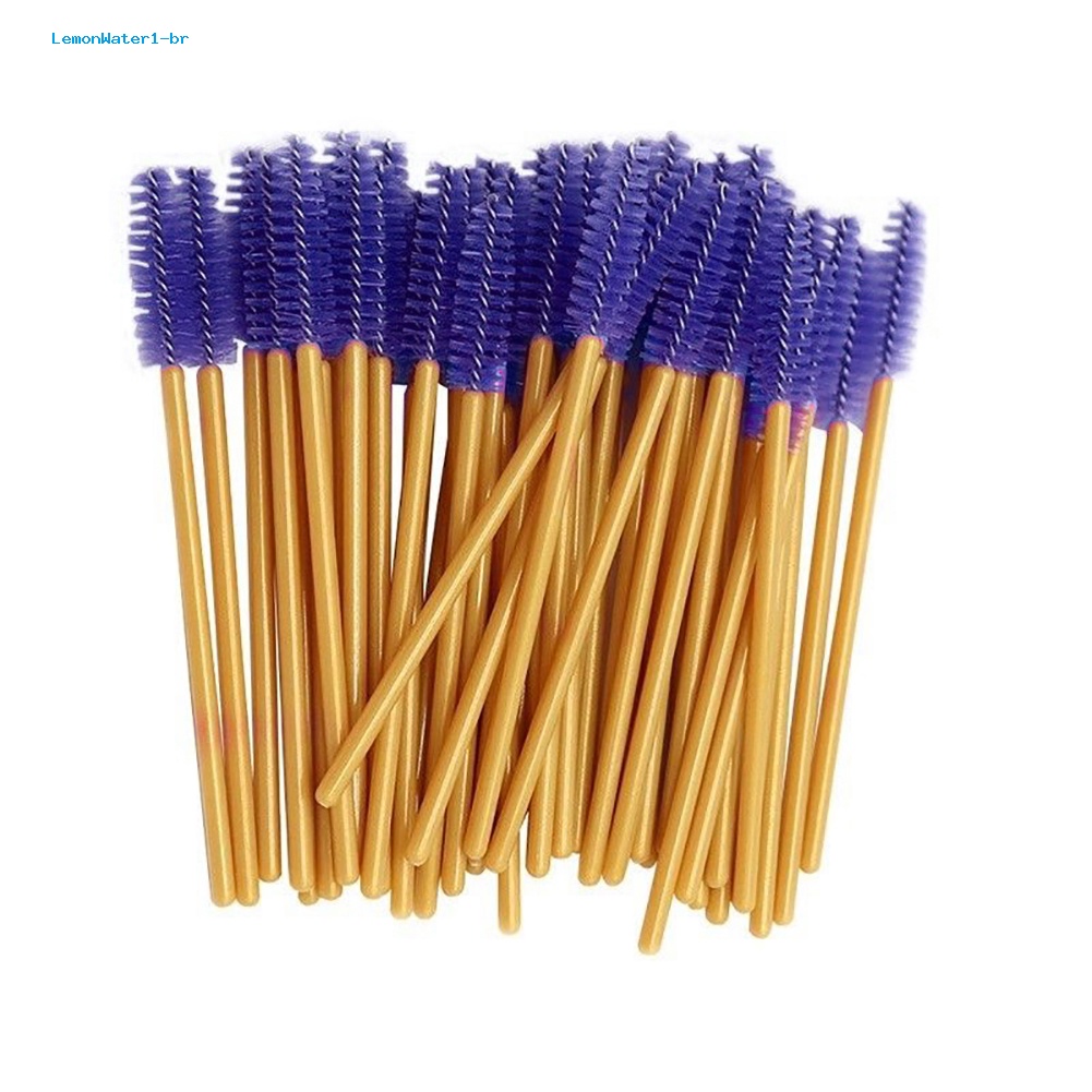 Set 50 Cọ Chuốt Mi Sợi Chanh Sử Dụng Một Lần Tiện Lợi
