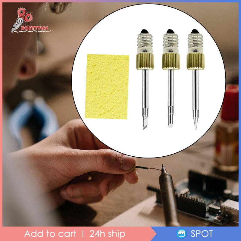 Bộ Đầu Hàn Sắt Thay Thế 3x Prettyia1