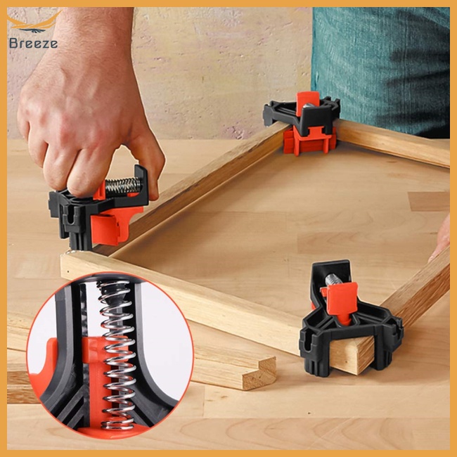 Kẹp Góc Phải 60 / 90 / 120 Độ Hỗ Trợ Cố Định Khung Ảnh Tiện Lợi