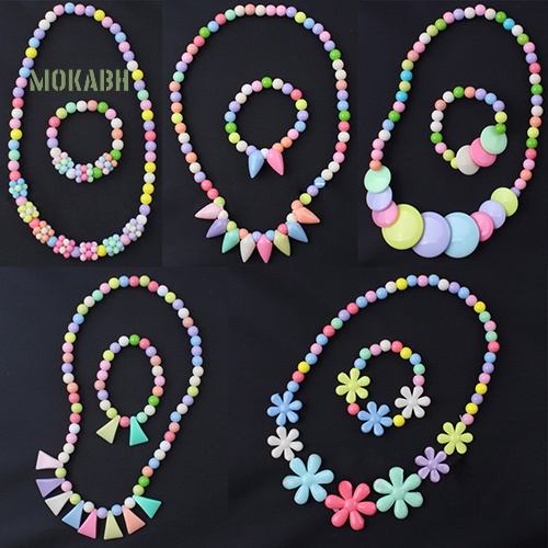 Bộ Hạt Cườm Nhiều Màu Sắc Dùng Làm Trang Sức Thủ Công