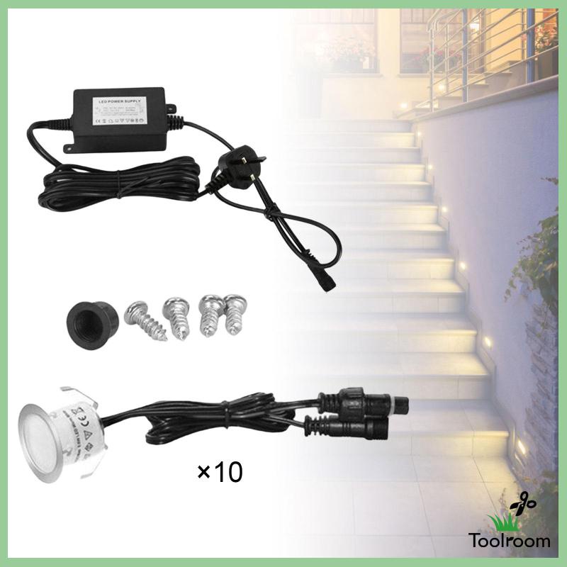 [Toolroom] Đèn Trang Trí Phong Cảnh Sân Vườn Màu Trắng Ấm Áp