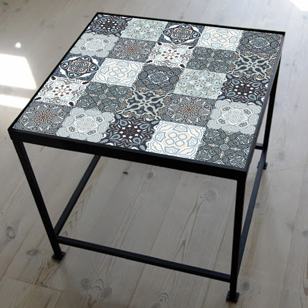 Bộ 10 Miếng Dán Tường Bằng PVC Chống Ẩm Chống Trượt Trang Trí Nội Thất DIY