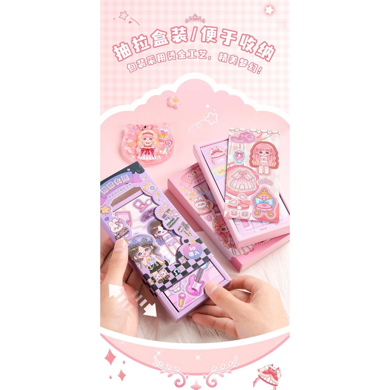 Sách Dán Hình Công Chúa Xinh Xắn Cho Bé Gái