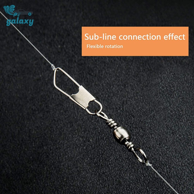 Galaxy Set 101 / 201 Phụ Kiện Câu Cá 5 Kích Cỡ 2 Kích Cỡ# 4# 6# 8# 10# Phụ Kiện Kết Nối Mồi Câu Cá Chuyên Dụng