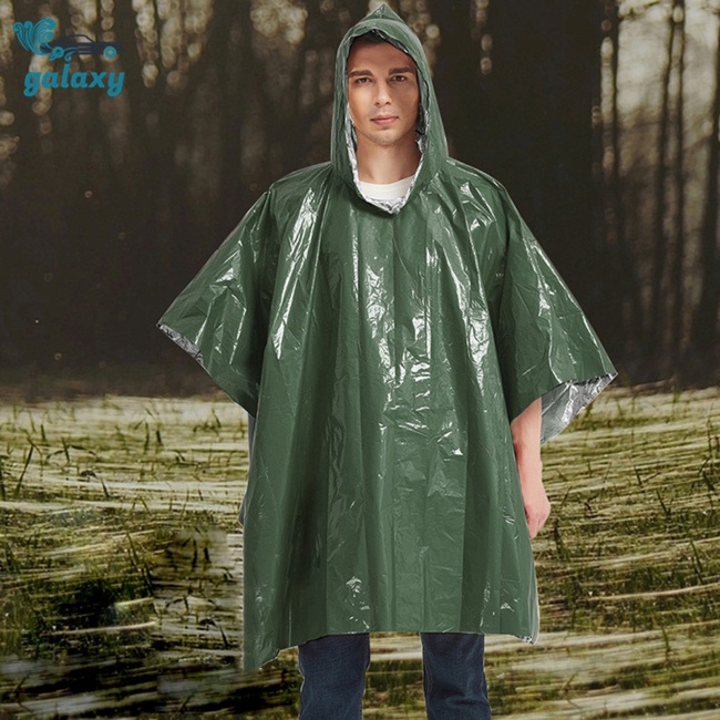 Galaxy Áo Mưa Dày Dặn Cách Nhiệt Dùng Một Lần Tiện Dụng